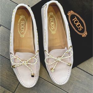 Limited edition Scooby Doo driving shoes in Nubuck leather - TOD'S